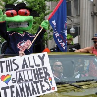 Columbus Gay Men’s Hockey & the Columbus Blue Jackets